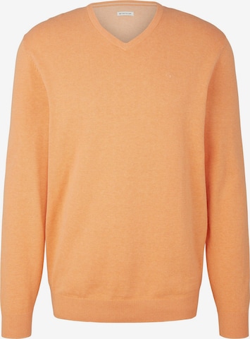 TOM TAILOR Sweater in Orange: front