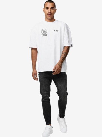 trueprodigy T-Shirt 'Eren' in Weiß