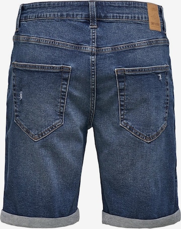 Only & Sons Regular Jeans in Blau