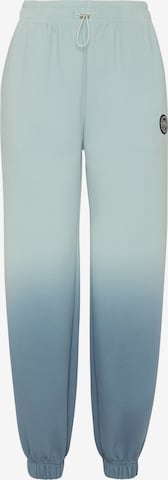 Pantaloni 'Degrade' di Plein Sport in blu: frontale