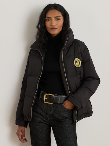 Veste mi-saison Lauren Ralph Lauren en noir : devant