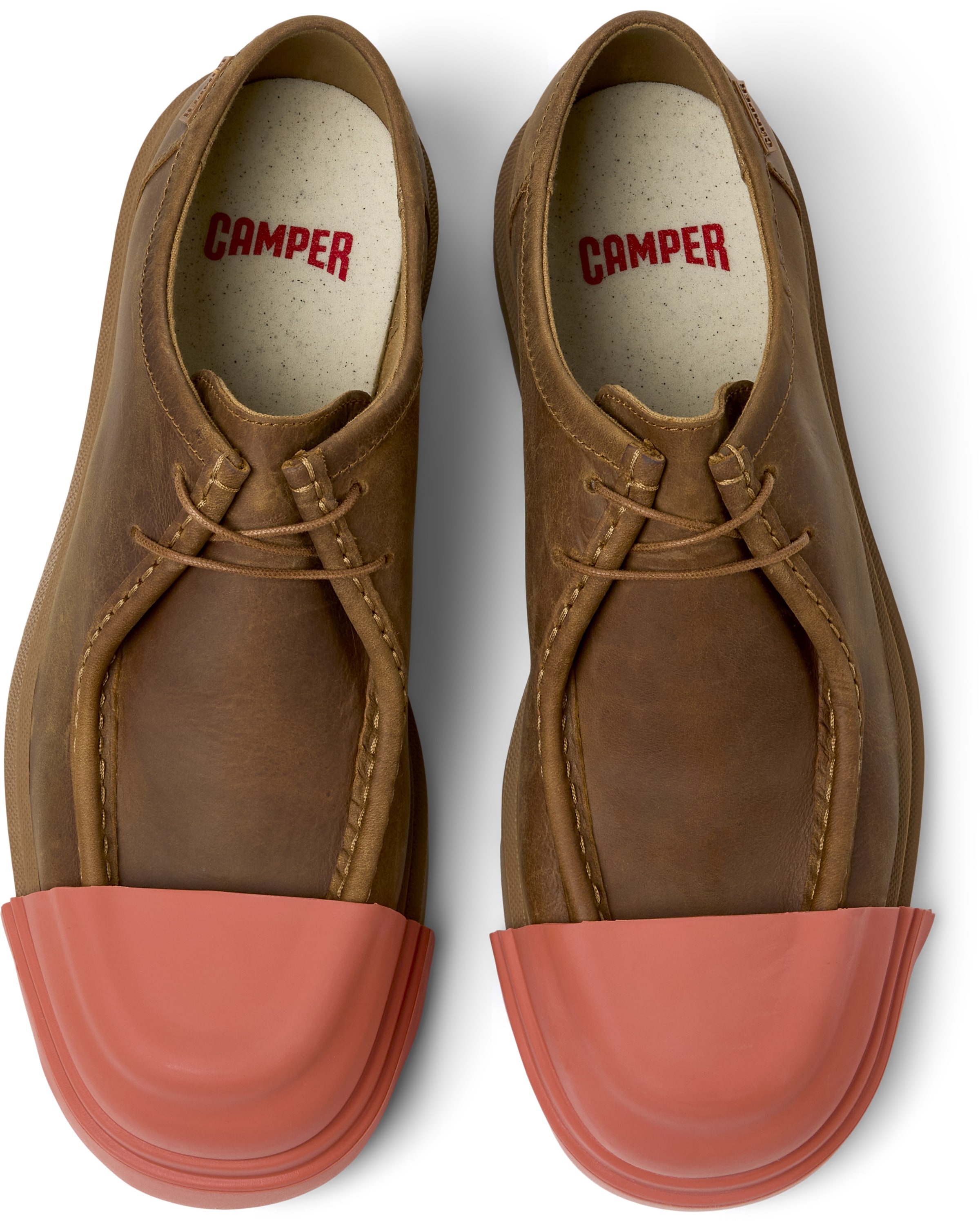 Chaussure à lacets 'Junction' CAMPER en marron