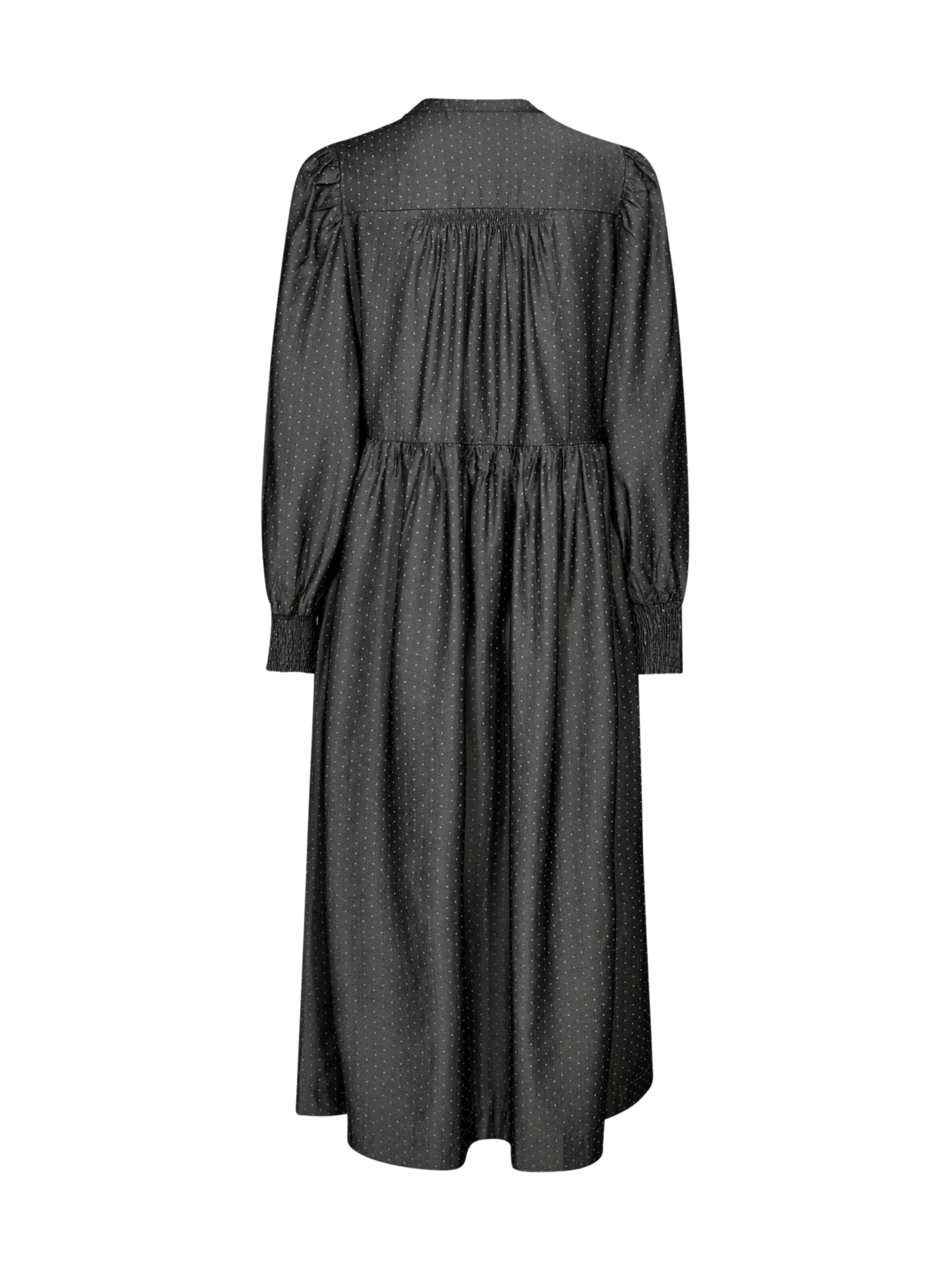 Robe 'Diana' co'couture en gris