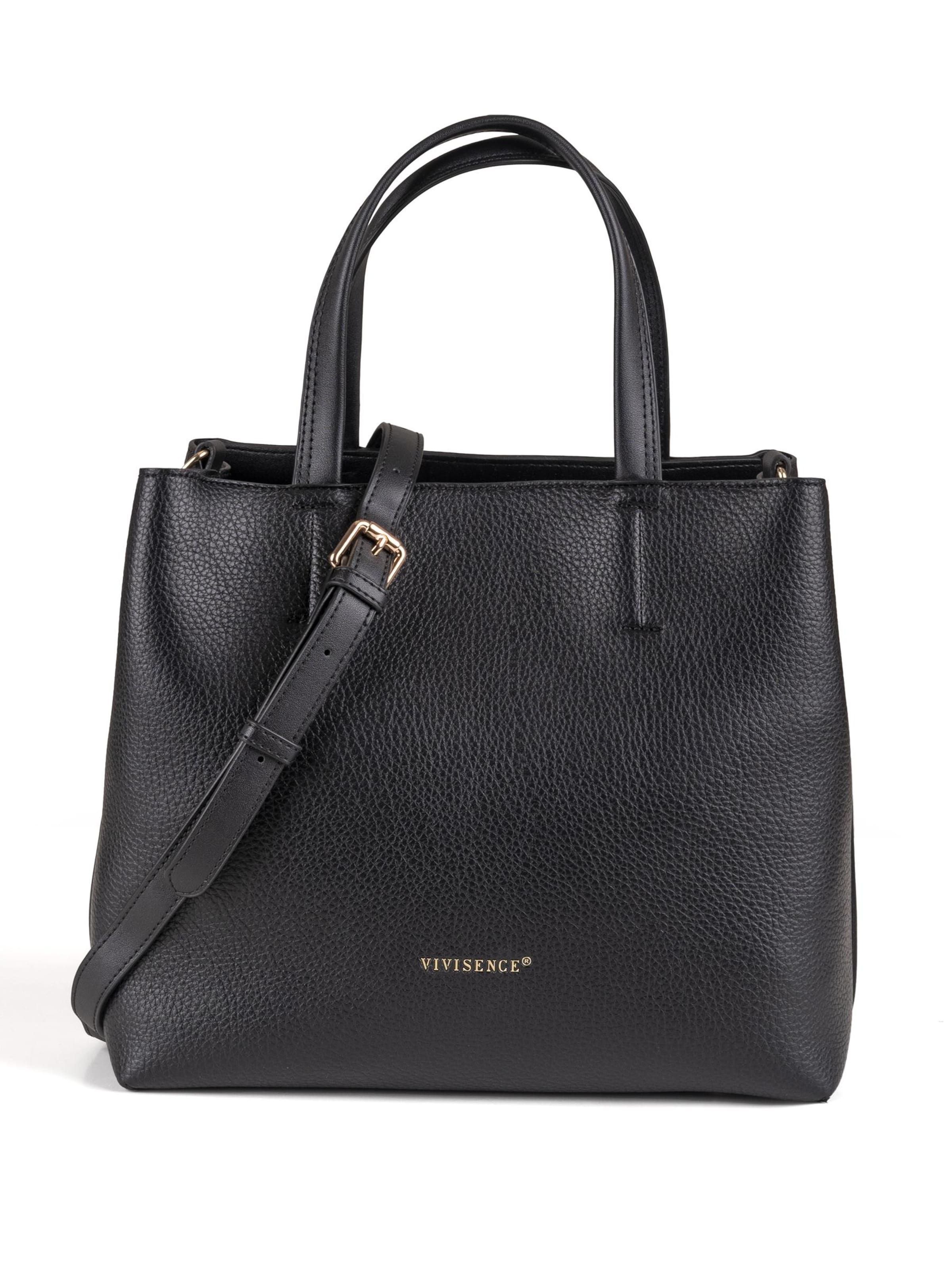 Vivisence Handtas 'T0015' in Zwart: voorkant