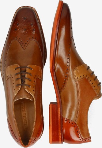 MELVIN & HAMILTON Lace-Up Shoes 'Jeff' in Brown