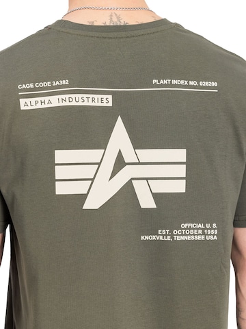 ALPHA INDUSTRIES Shirt in Green