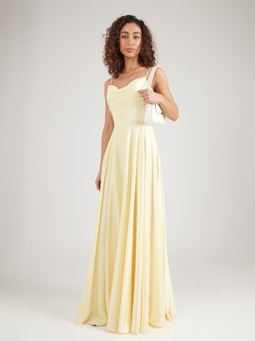 mascara Iltapuku värissä keltainen: etupuoli