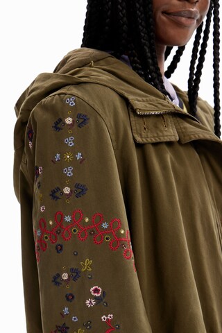 žalia Desigual Žieminė parka