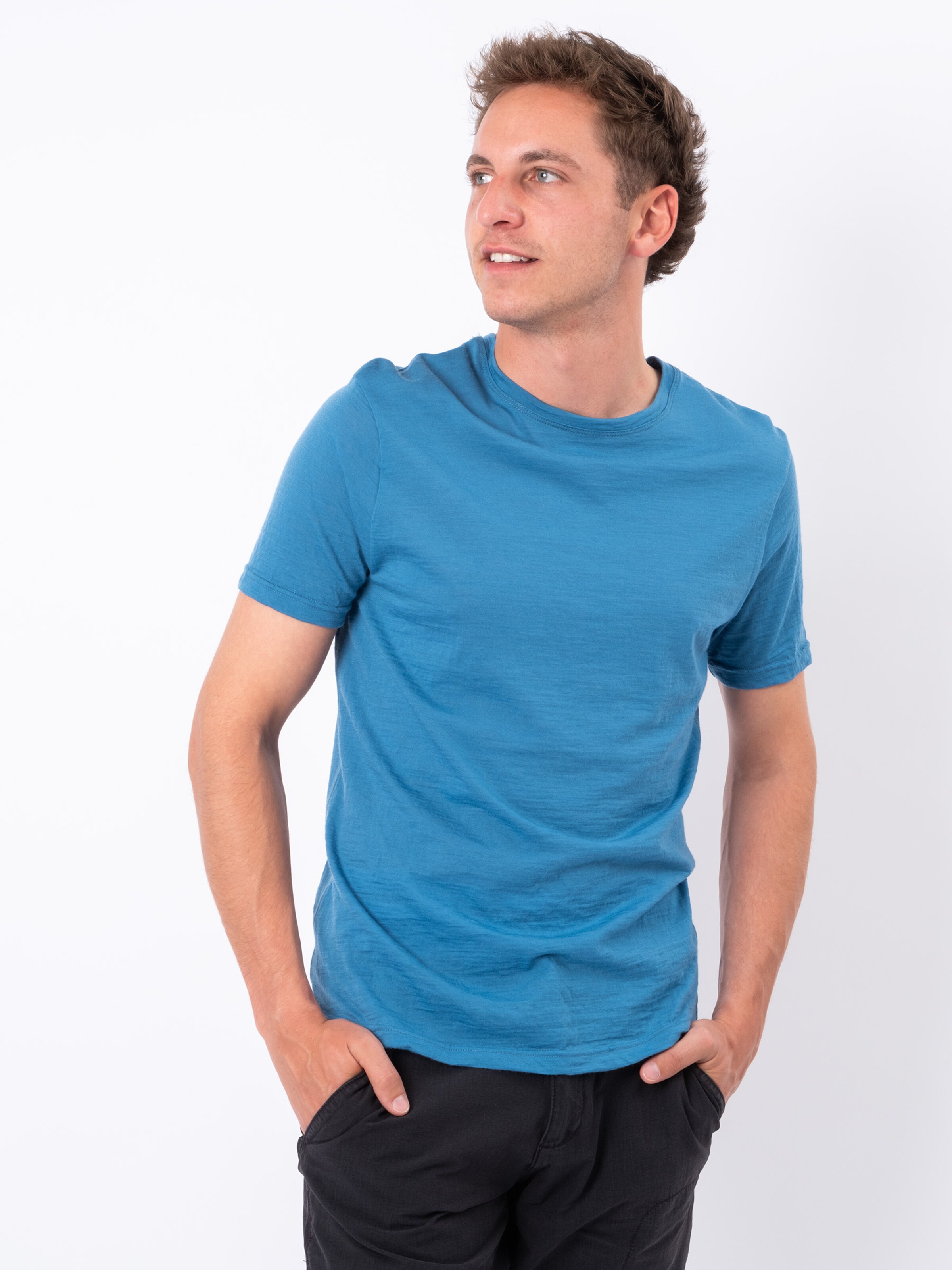 Occulto Functioneel shirt '100 Merino Montreal' in Blauw