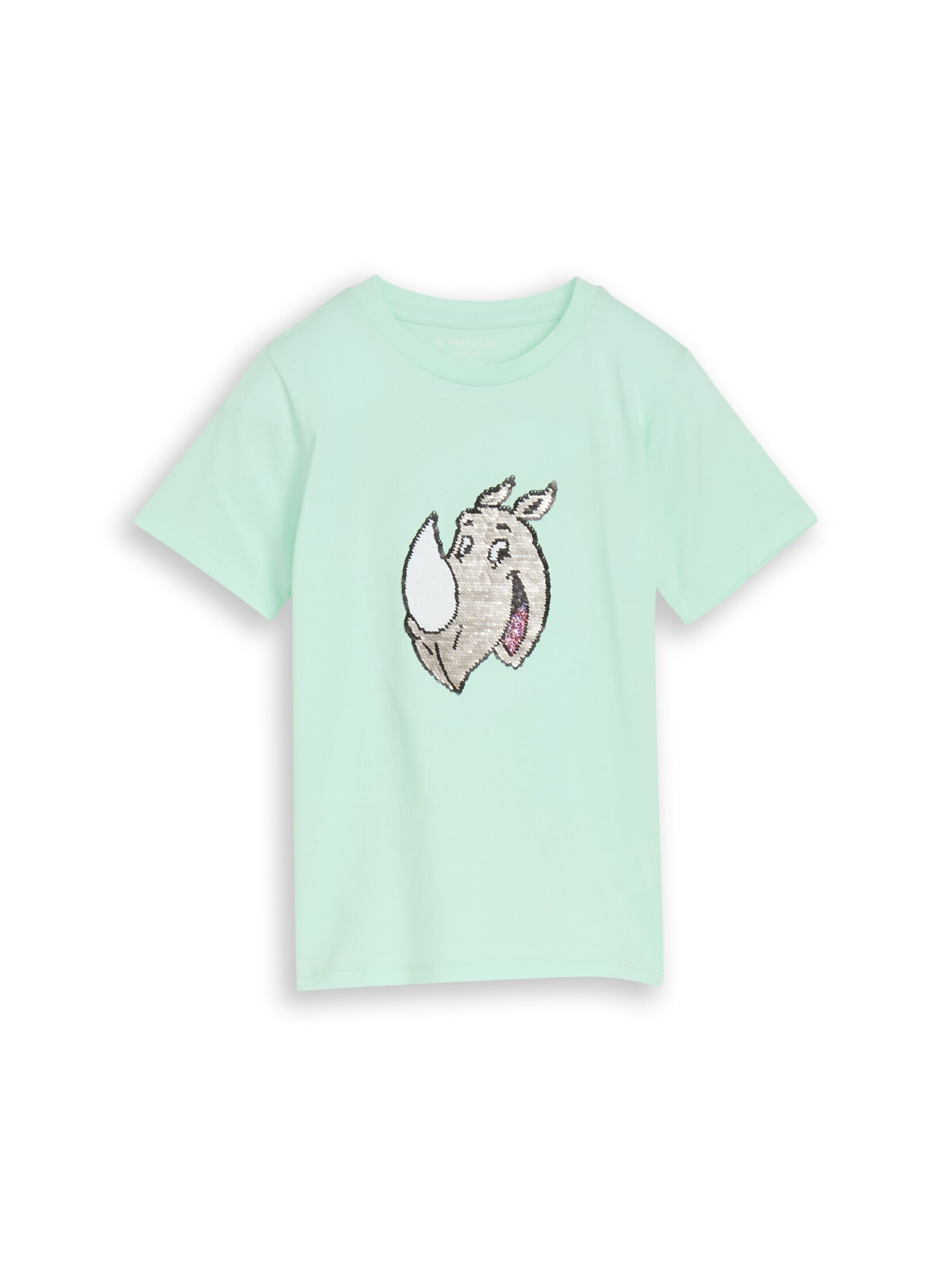 TOM TAILOR Shirt in Green: front