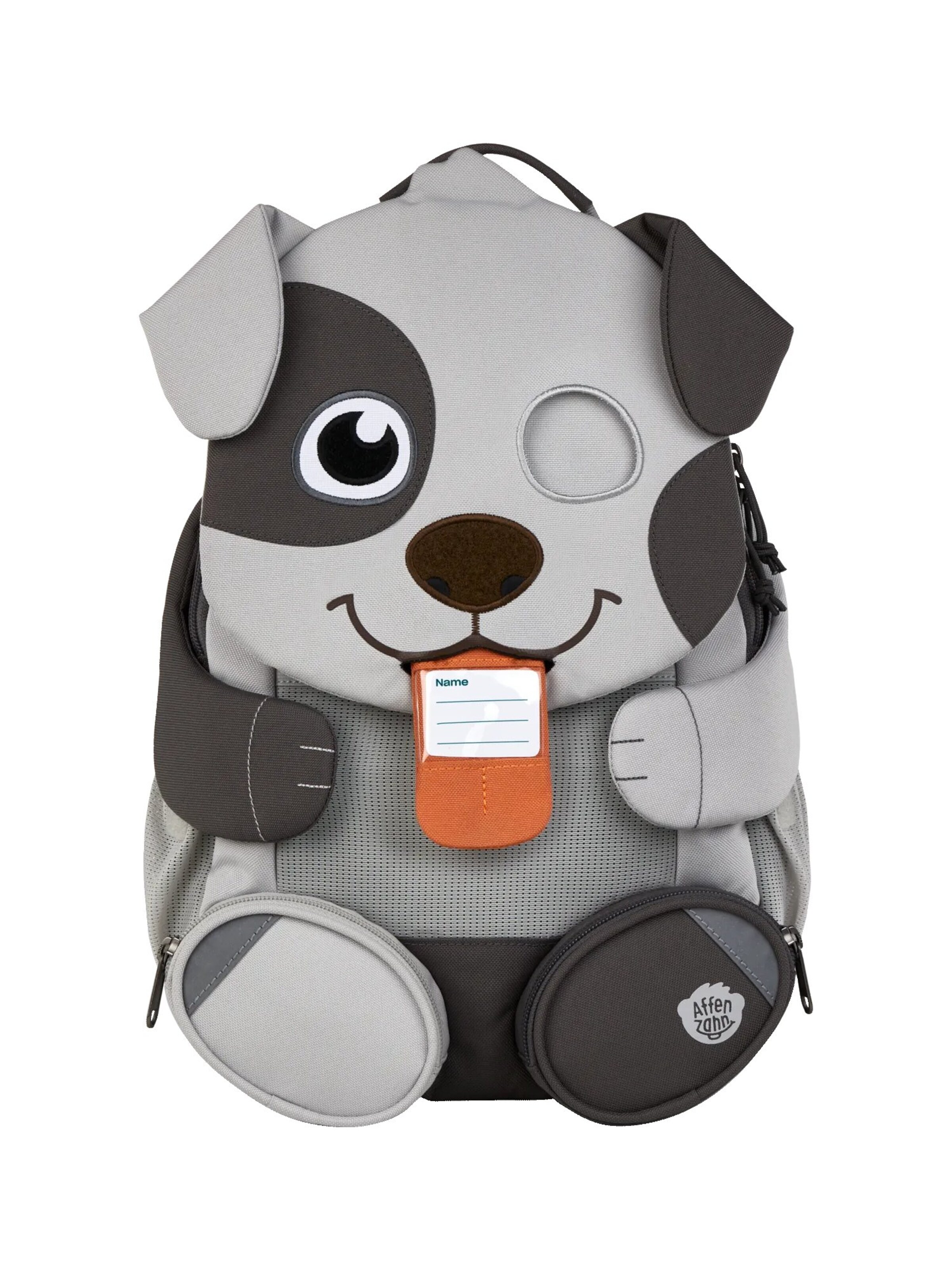 Affenzahn Backpack 'Großer Freund' in Grey