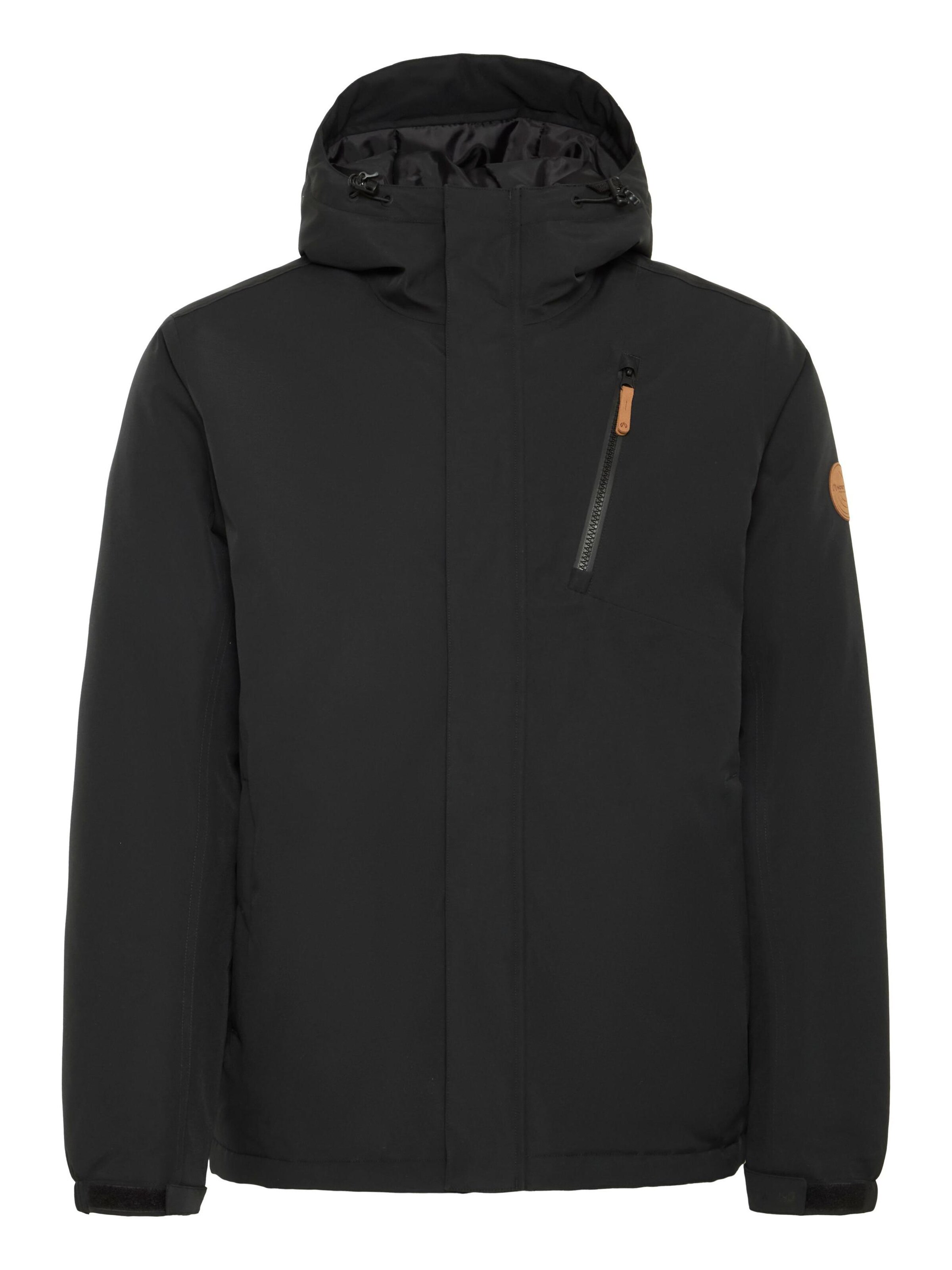 North Bend - Chaqueta de invierno 'Keno' en negro: frente