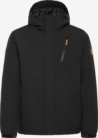 North Bend - Casaco outdoor 'Keno' em preto: frente