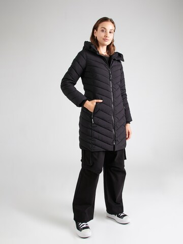 Lake View Winter Coat 'Ellinor' in Black: front