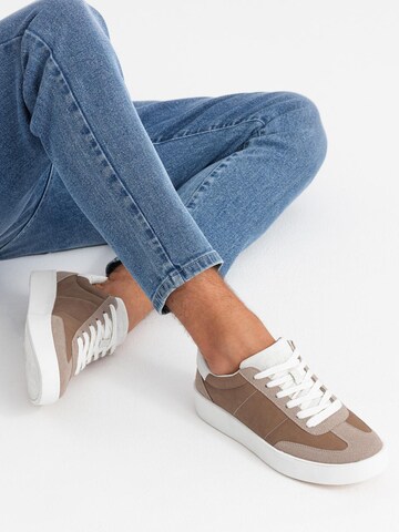 Ombre Sneakers laag 'Fosl-0170' in Bruin