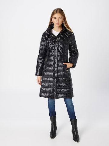 JOOP! Between-seasons coat in Black: front