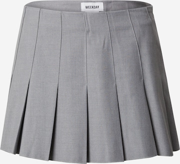 WEEKDAY - Falda en gris: frente