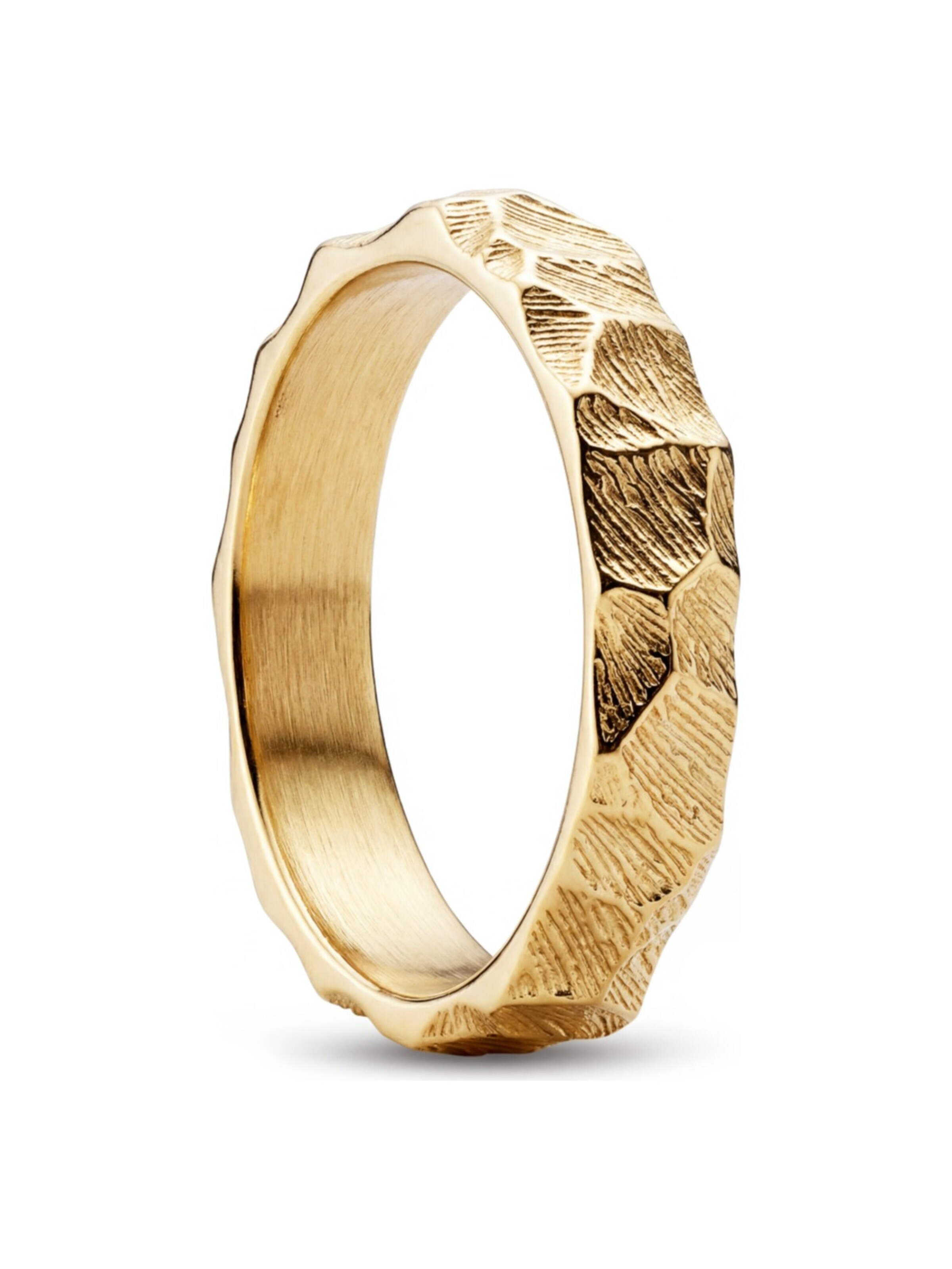 Sidegren Ring 'New Classics' in Goud: voorkant