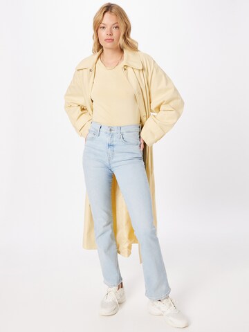 Monki Shirt in Beige