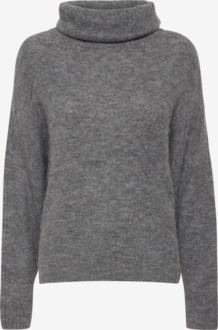 ICHI Sweater 'KAMARA' in Grey