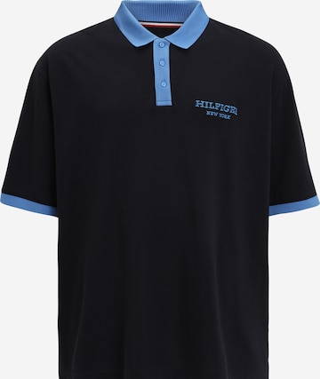 T-Shirt Tommy Hilfiger Big & Tall en bleu : devant