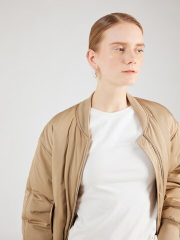 Samsøe Samsøe T-Shirt 'Linn' in Beige