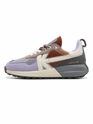 Kaotiko Sneakers laag 'Detroit' in Lila: voorkant
