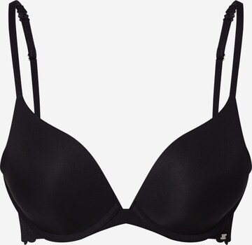 Hunkemöller T-shirt Bra 'Angie' in Black: front