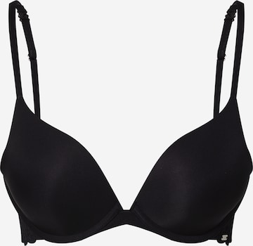 Hunkemöller T-shirt Bra 'Angie' in Black: front