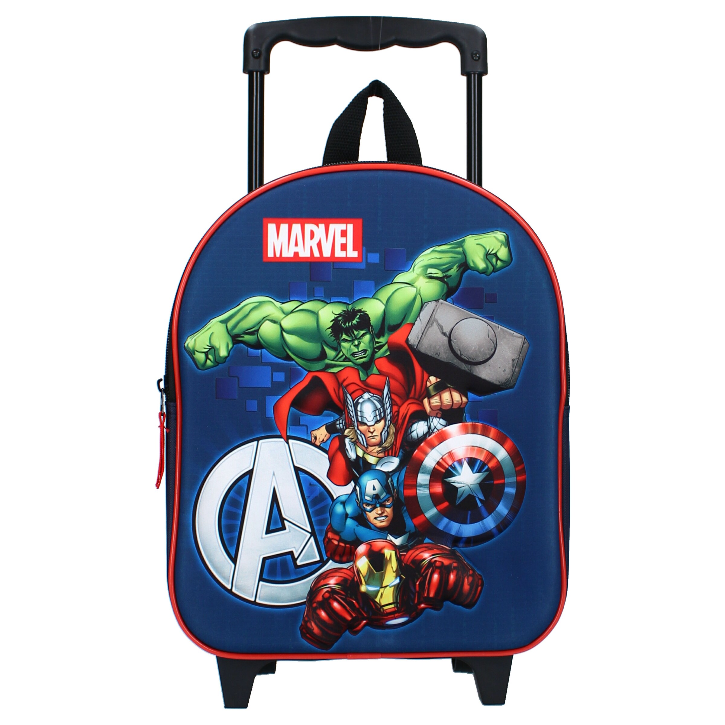 VADOBAG Rugzak '3D Avengers Great Escapes' in Blauw: voorkant
