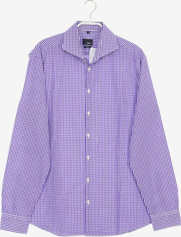 JAKE*S Button Up Shirt in M in Purple: front