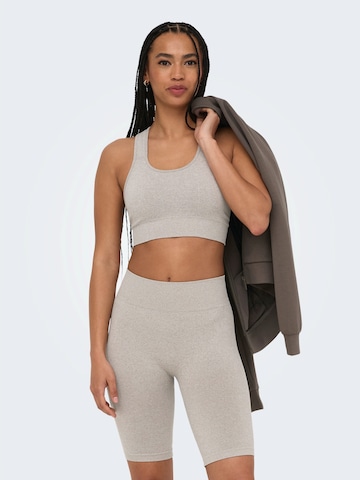 ONLY PLAY Bustier Sports-BH 'ONPROSEA-2' i beige: forside