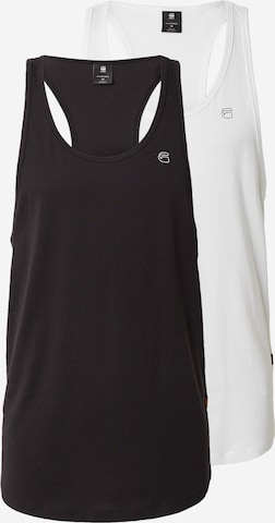 G-STAR Top in Schwarz: Vorderseite