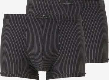 TOM TAILOR Boxer shorts in Black: front