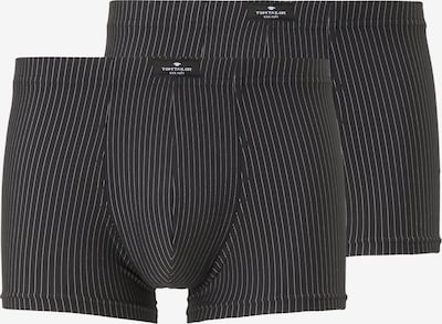 TOM TAILOR Boxershorts in schwarz / weiß, Produktansicht