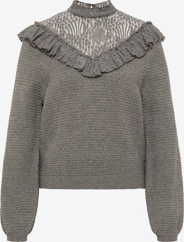 Pull-over myMo ROCKS en gris : devant