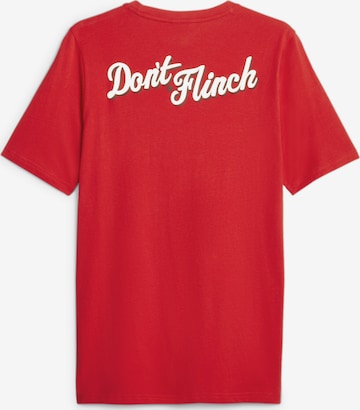 T-Shirt fonctionnel 'DYLAN' PUMA en rouge