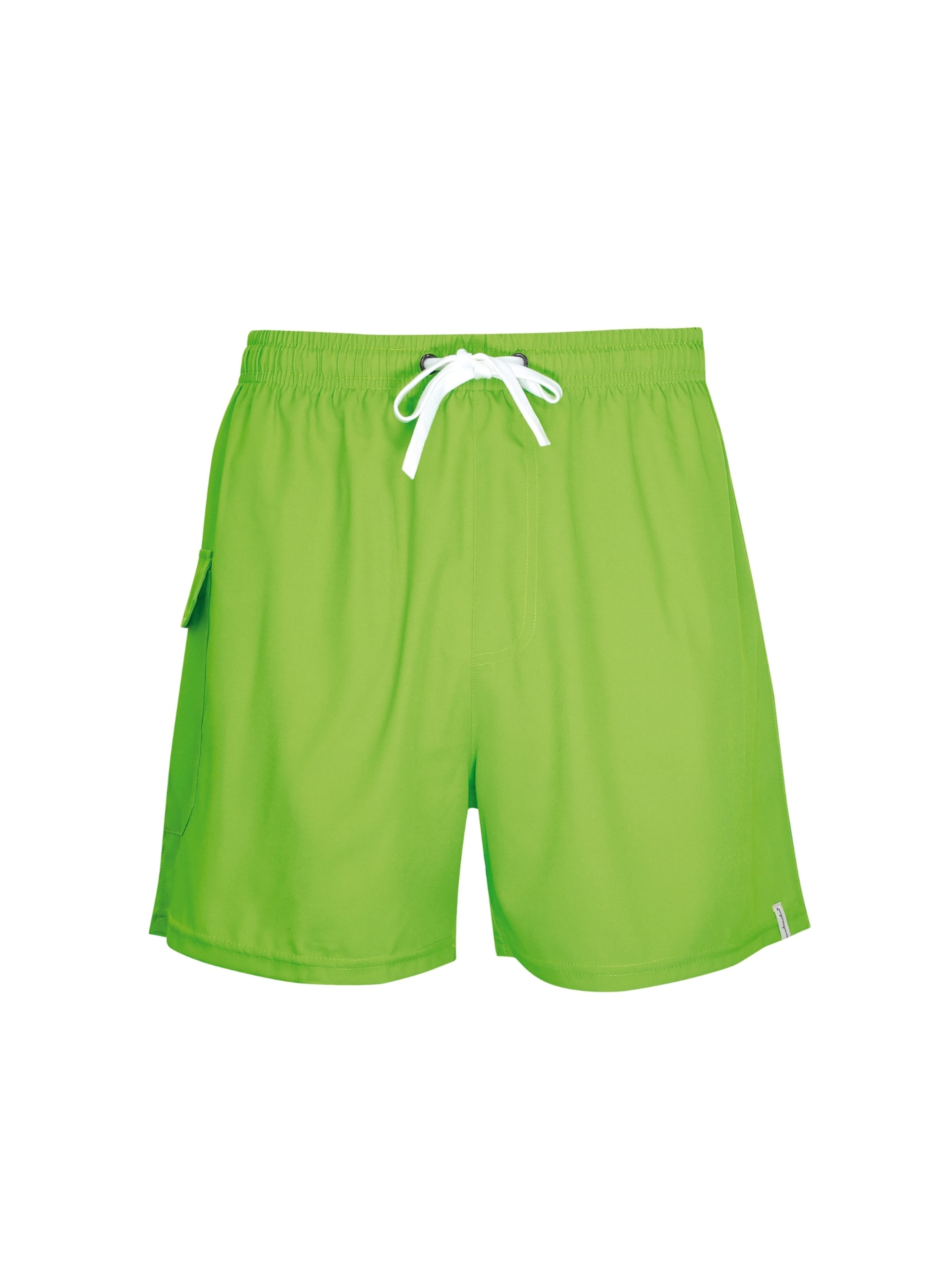 wavebreaker Plavecké šortky - Zelená: predná strana