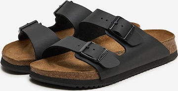 BIRKENSTOCK Sandale in Schwarz: Vorderseite