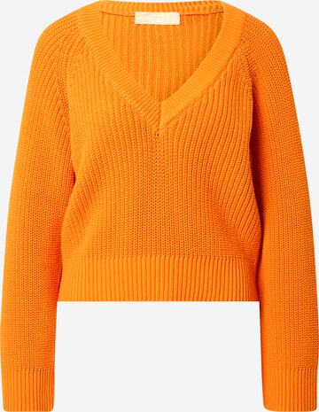 LENI KLUM x ABOUT YOU Sweater 'Kylie' in Orange: front