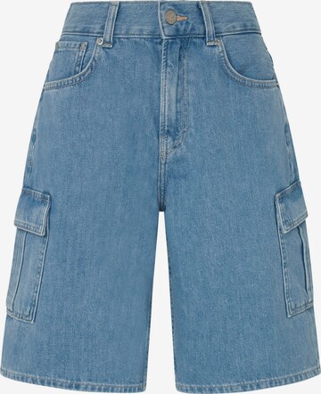 Pepe Jeans Regular Cargojeans in Blauw: voorkant