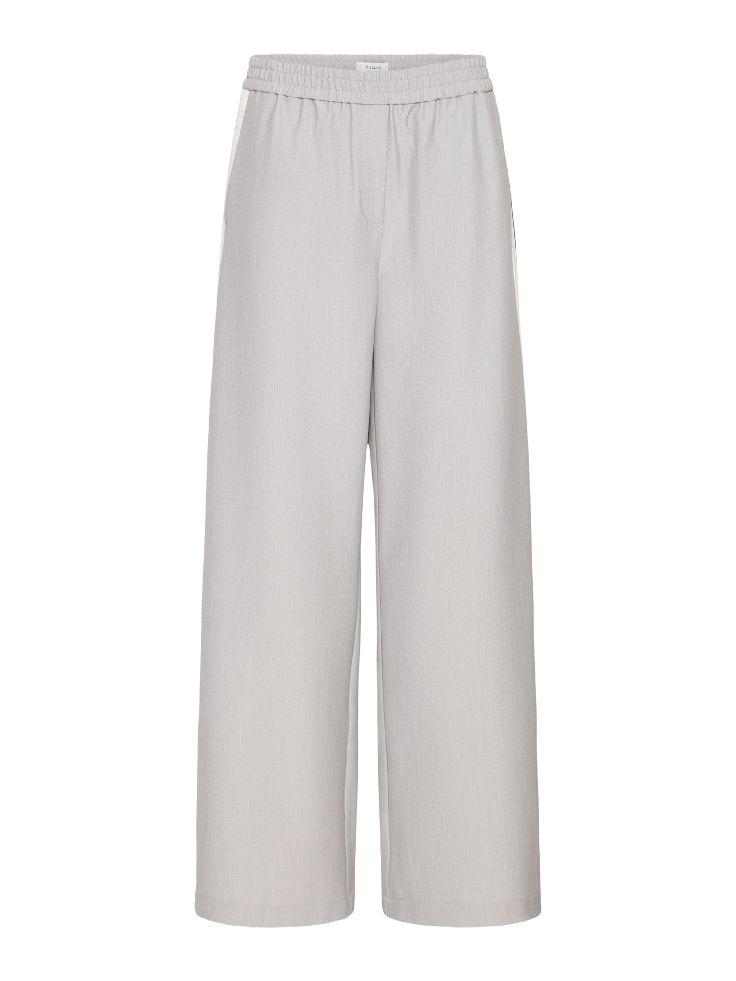 b.young - Pierna ancha Pantalón 'BYDANTA' en gris: frente