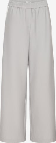 pilka b.young Plačios klešnės Kelnės 'BYDANTA': priekis