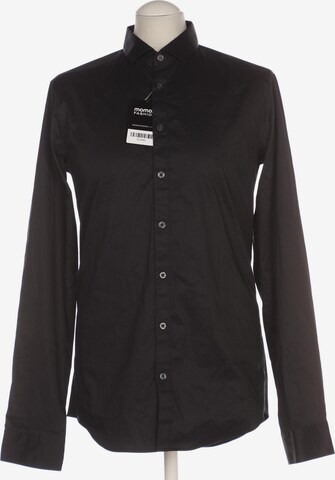 Tiger of Sweden Button Up Shirt in M in Black: front