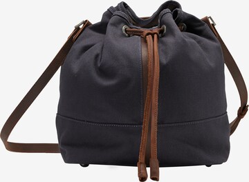 DreiMaster Vintage Beuteltasche in Blau: predná strana