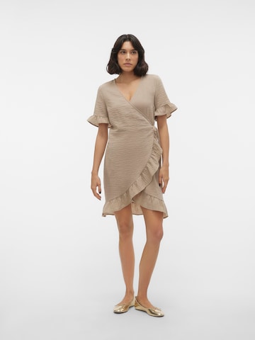 VERO MODA Jurk 'CHRIS' in Beige