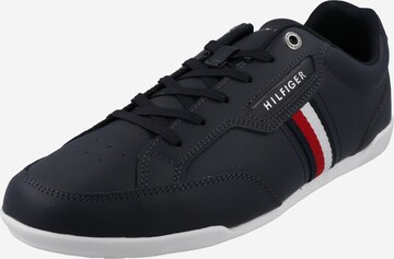 TOMMY HILFIGER Trampki niskie w kolorze niebieski: przód