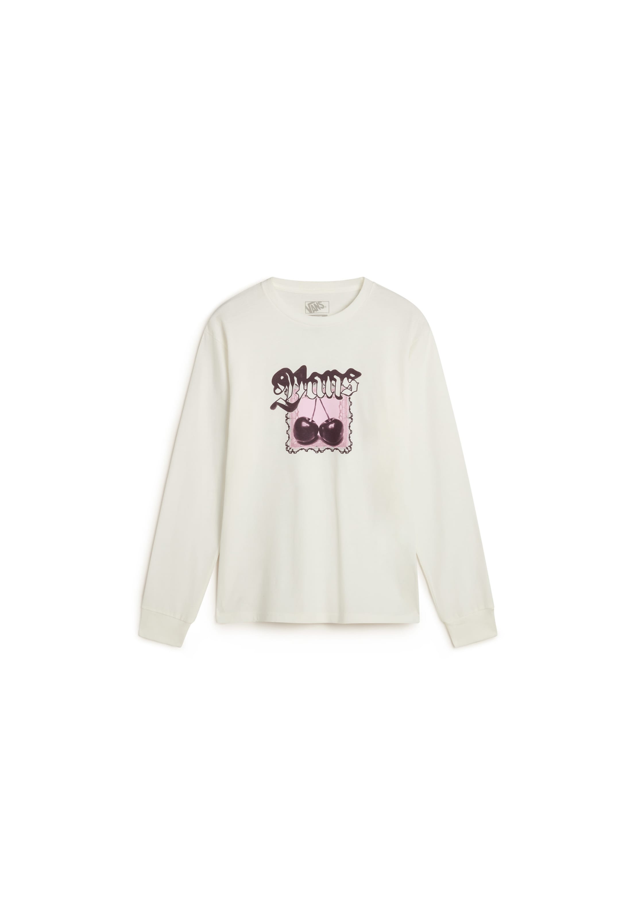 VANS Μπλουζάκι 'Cherrylace' σε λευκό: μπροστά