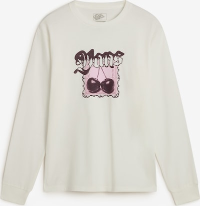 VANS T-shirt 'Cherrylace' en aubergine / rosé / blanc, Vue avec produit