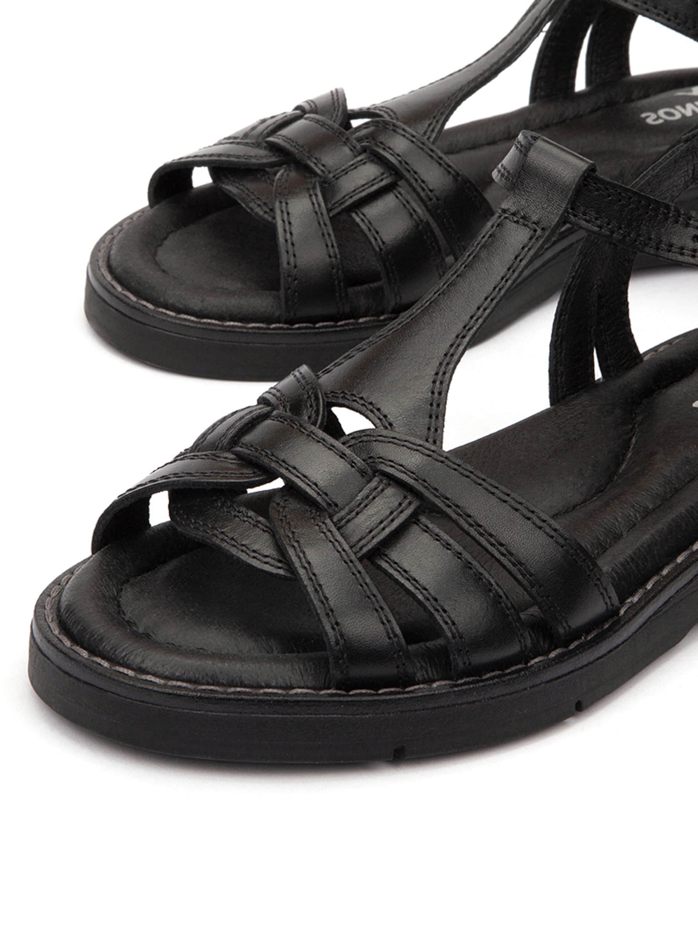 Sandales à lanières 'Roquetas' PIKOLINOS en noir
